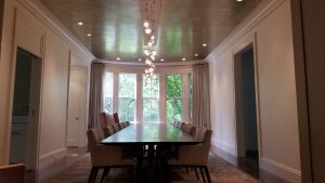 Dining room repainted by Larkin Painting Company