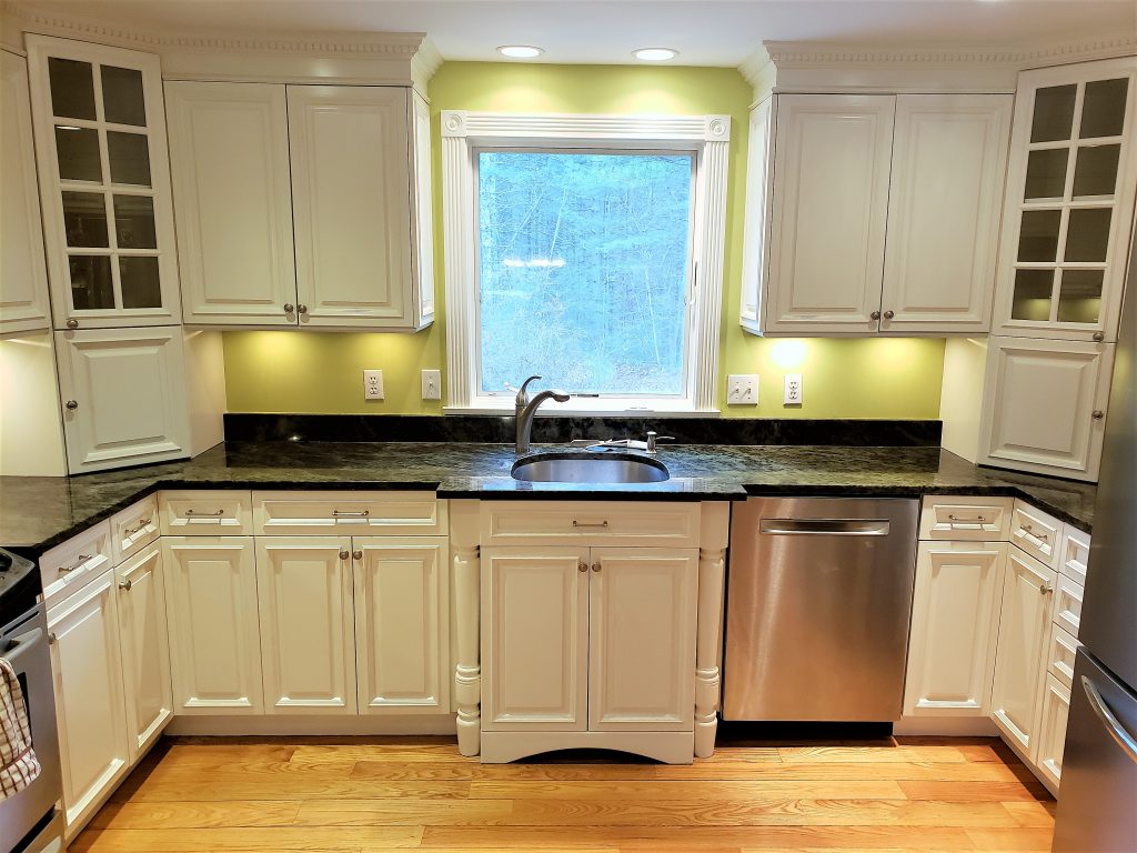 cabinet renewal by larkin painting company