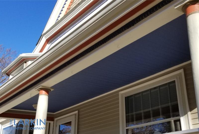 Victorian exterior repaint by Larkin Painting Company
