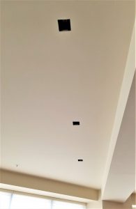 Ceiling repair by Larkin Painting Company